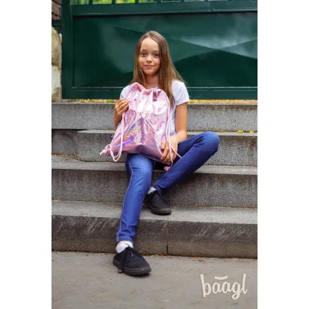 BAAGL SET 3 Koně: aktovka, penál, sáček