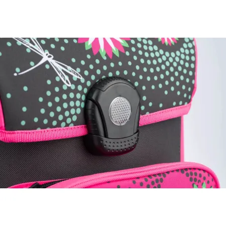 BAAGL SET 3 Květiny: aktovka, penál, sáček