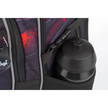 BAAGL SET 3 Láva: batoh, penál, sáček