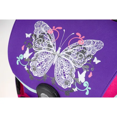 BAAGL SET 3 Motýl: aktovka, penál, sáček