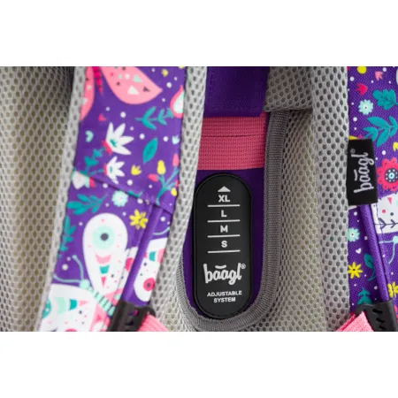 BAAGL SET 3 Motýl: aktovka, penál, sáček