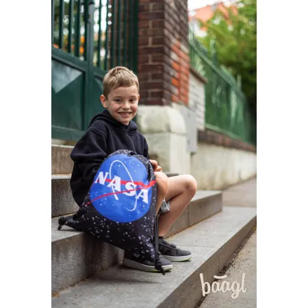 BAAGL SET 3 NASA: aktovka, penál, sáček