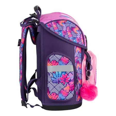 BAAGL SET 3 Papoušek: aktovka, penál, sáček