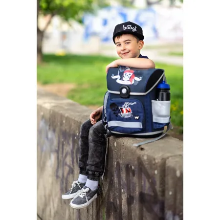 BAAGL SET 3 Piráti: aktovka, penál, sáček