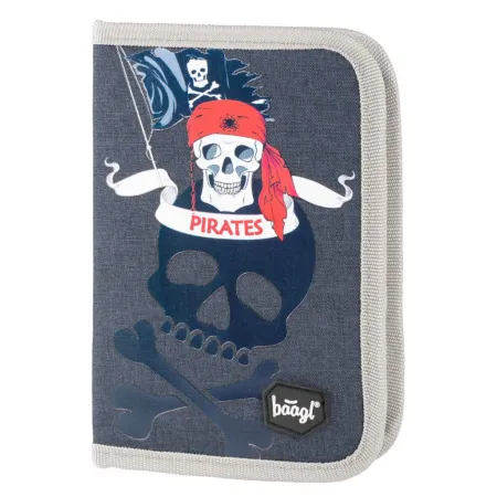 BAAGL SET 3 Piráti: aktovka, penál, sáček