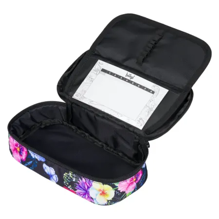 BAAGL SET 3 Skate Flowers: batoh, penál a sáček