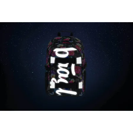 BAAGL SET 3 Skate Flowers: batoh, penál a sáček