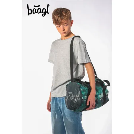 BAAGL SET 3 Skate Forest: batoh, penál, sportovní taška  GRS