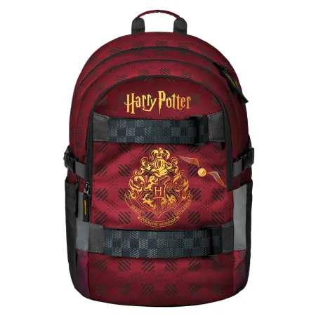 BAAGL SET 3 Skate Harry Potter Bradavice vínový: batoh, penál, sáček GRS