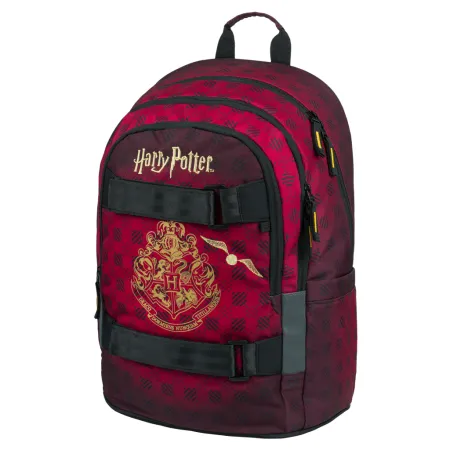 BAAGL SET 3 Skate Harry Potter Bradavice vínový: batoh, penál, sáček GRS