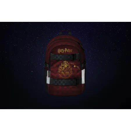 BAAGL SET 3 Skate Harry Potter Bradavice vínový: batoh, penál, sáček GRS