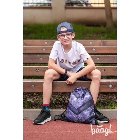 BAAGL SET 3 Skate Magion: batoh, penál, sáček