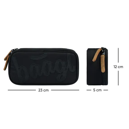 BAAGL SET 3 Skate max Darkness: batoh, penál, sáček