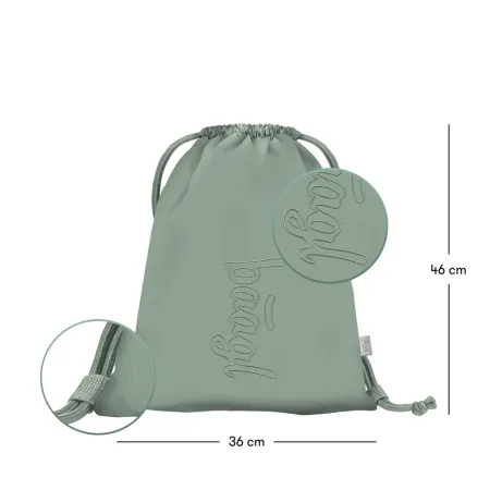 BAAGL SET 3 Skate Max Mentol: batoh, penál, sáček GRS