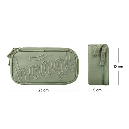 BAAGL SET 3 Skate Max Mentol: batoh, penál, sáček GRS