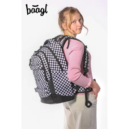 BAAGL SET 3 Skate Max Ska: batoh, penál, sáček GRS