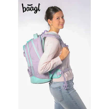 BAAGL SET 3 Skate Max Sweet: batoh, penál, sáček GRS