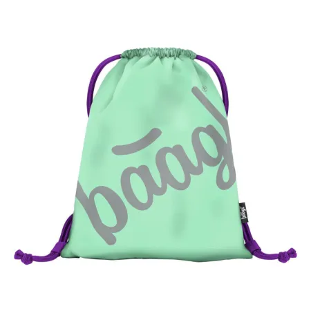 BAAGL SET 3 Skate Mint: batoh, penál, sáček