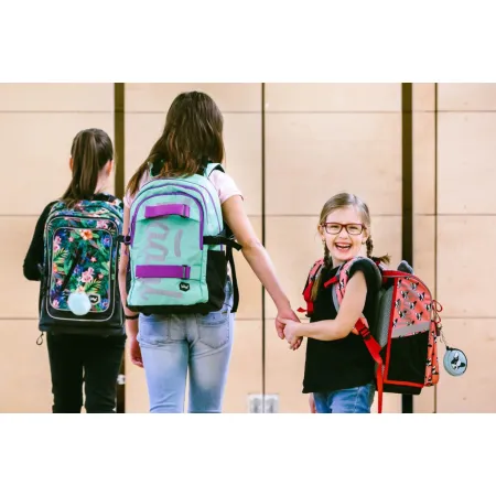 BAAGL SET 3 Skate Mint: batoh, penál, sáček