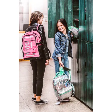 BAAGL SET 3 Skate Pink: batoh, penál, sáček