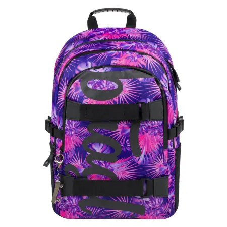 BAAGL SET 3 Skate Violet: batoh, penál a sáček