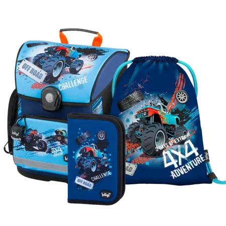 BAAGL SET 3 Truck: aktovka, penál, sáček