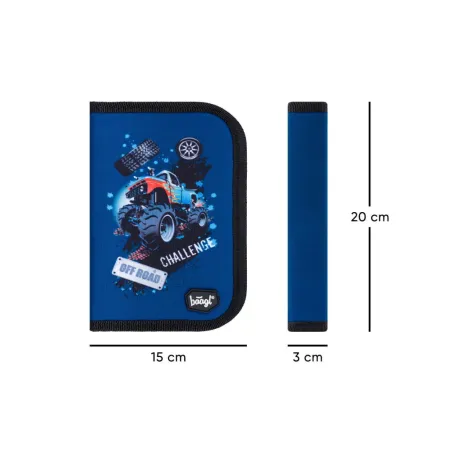 BAAGL SET 3 Truck: aktovka, penál, sáček