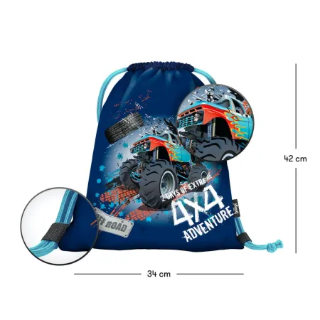 BAAGL SET 3 Truck: aktovka, penál, sáček