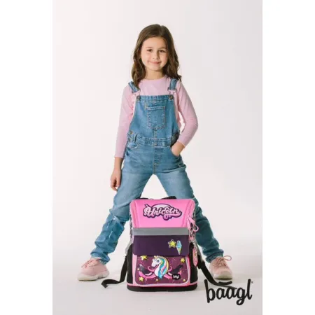 BAAGL SET 3 Unicorn: aktovka, penál, sáček