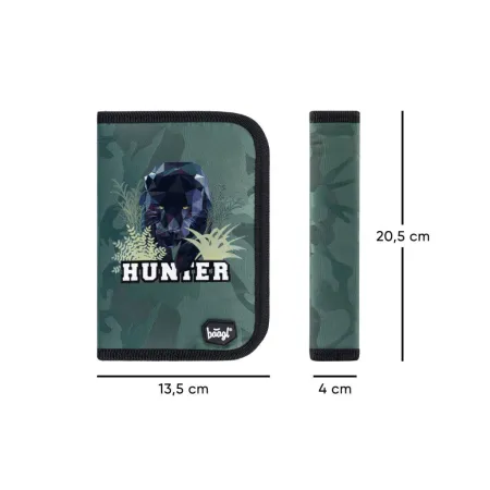 BAAGL SET 3 Zippy Panter: aktovka, penál, sáček