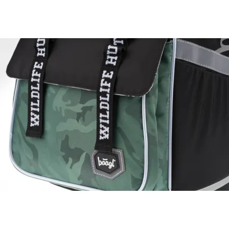 BAAGL SET 3 Zippy Panter: aktovka, penál, sáček