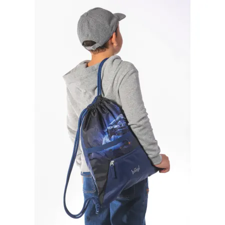 BAAGL SET 3 Zippy Vesmírná loď: aktovka, penál, sáček