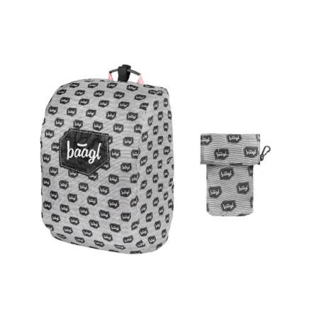 BAAGL SET 4 Panda: aktovka, peněženka, penál, sáček