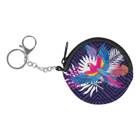 BAAGL SET 4 Papoušek: aktovka, peněženka, penál, sáček