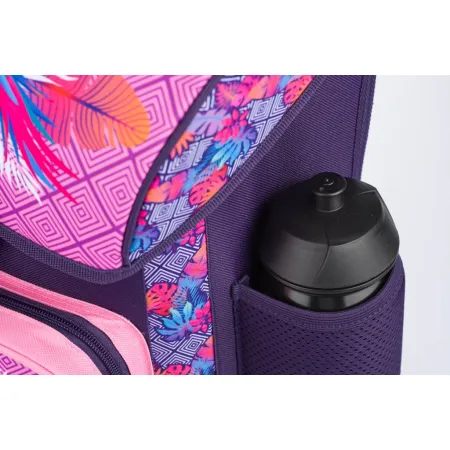 BAAGL SET 4 Papoušek: aktovka, peněženka, penál, sáček