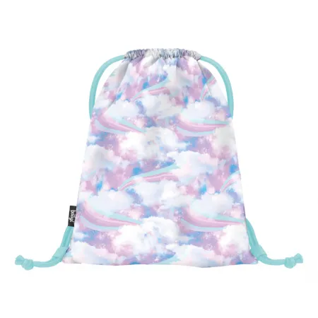 BAAGL SET 4 Zippy Duha: aktovka, penál, sáček, silikonové pouzdro