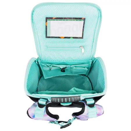 BAAGL SET 4 Zippy Duha: aktovka, penál, sáček, silikonové pouzdro