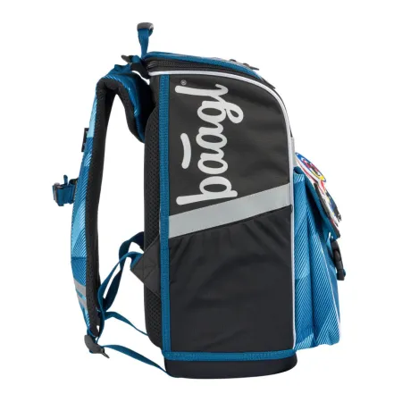 BAAGL SET 4 Zippy Sport: aktovka, penál, sáček, silikonové pouzdro