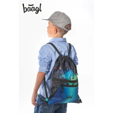 BAAGL SET 5 AIRY Chill: batoh, penál, sáček, zástěra, peněženka