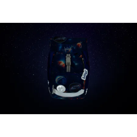 BAAGL SET 5 AIRY Vesmír: batoh, penál, sáček, zástěra, peněženka