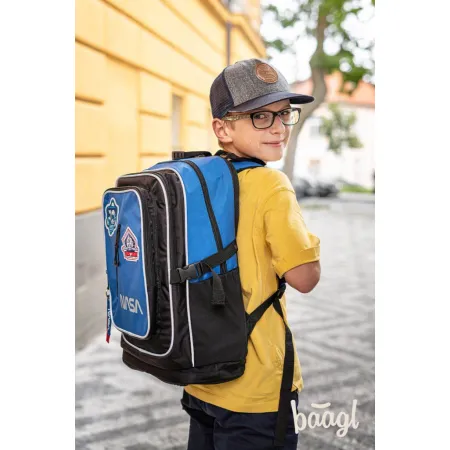 BAAGL SET 5 Cubic Nasa: batoh, penál, sáček, notes, peněženka