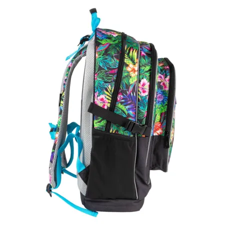 BAAGL SET 5 Cubic Tropical: batoh, penál, sáček, notes, silikonové pouzdro