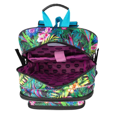 BAAGL SET 5 Cubic Tropical: batoh, penál, sáček, notes, silikonové pouzdro