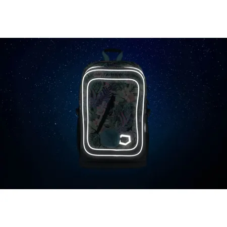 BAAGL SET 5 Cubic Tropical: batoh, penál, sáček, notes, silikonové pouzdro