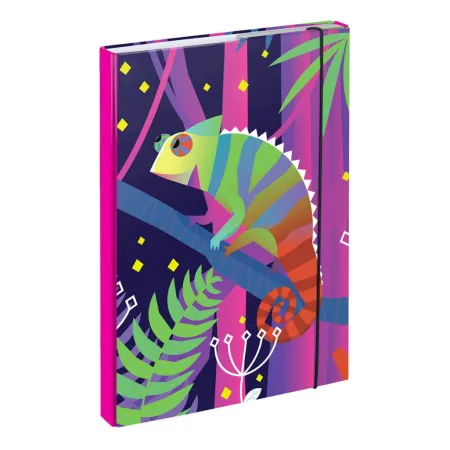 BAAGL SET 5 Ergo Chameleon: aktovka, penál, sáček, desky, box