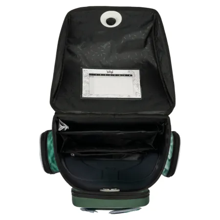 BAAGL SET 5 Ergo Dino: aktovka, penál, sáček, zástěra, peněženka