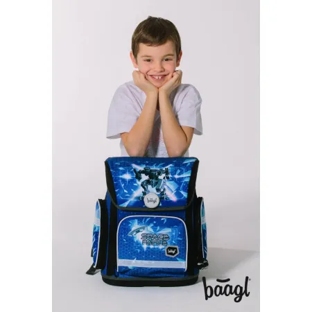 BAAGL SET 5 Ergo Space Battle: aktovka, penál, sáček, desky, box