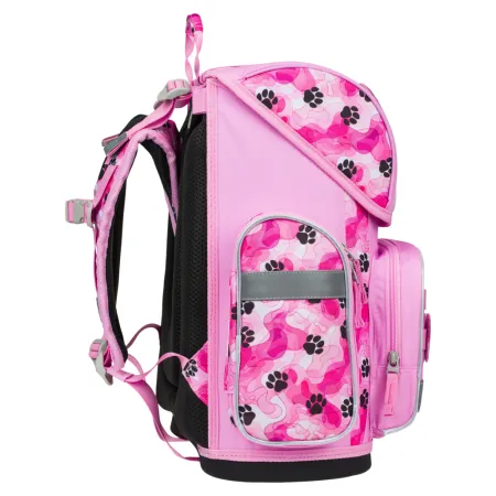 BAAGL SET 5 Ergo Tlapky: aktovka, penál, sáček, zástěra, peněženka