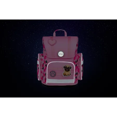 BAAGL SET 5 Ergo Tlapky: aktovka, penál, sáček, zástěra, peněženka