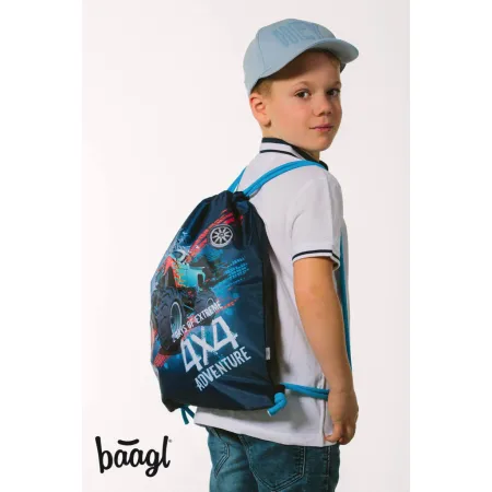 BAAGL SET 5 Ergo Truck: aktovka, penál, sáček, desky, box